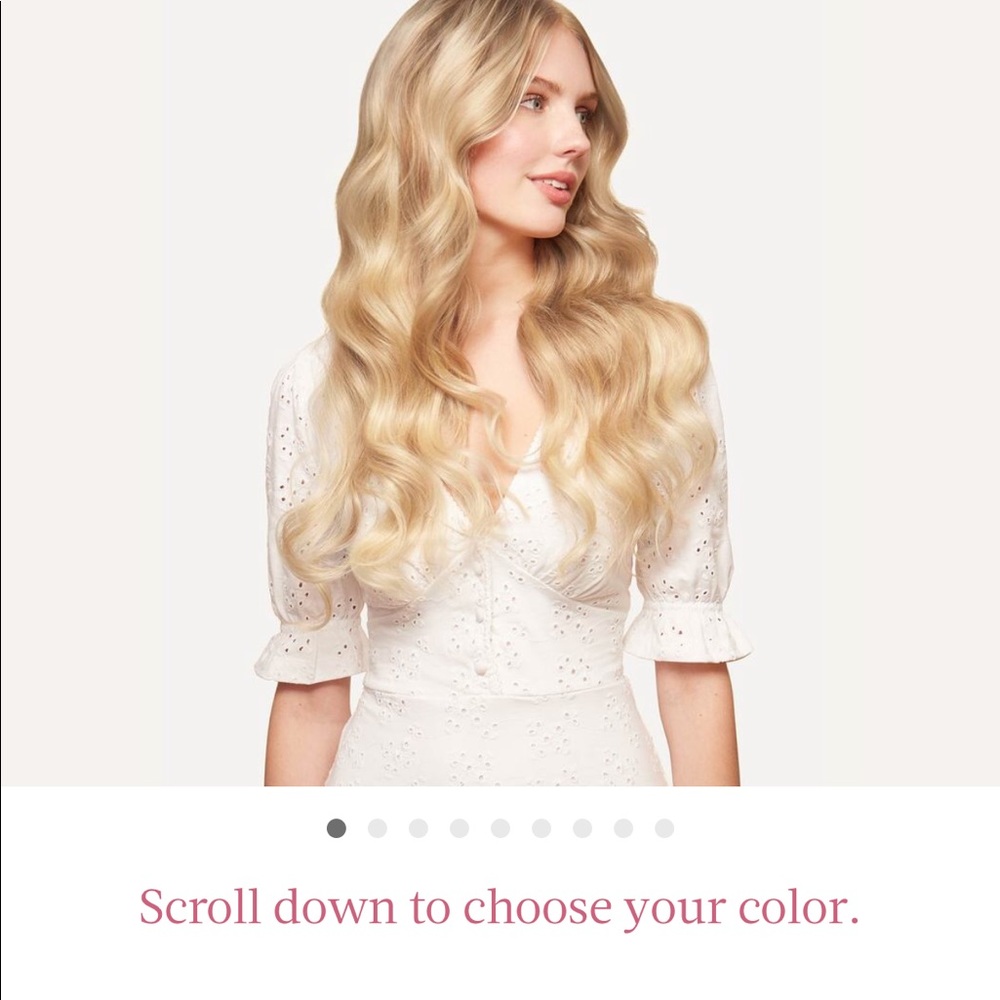 Blonde baylayage 20” 180G Luxy hair extensions
